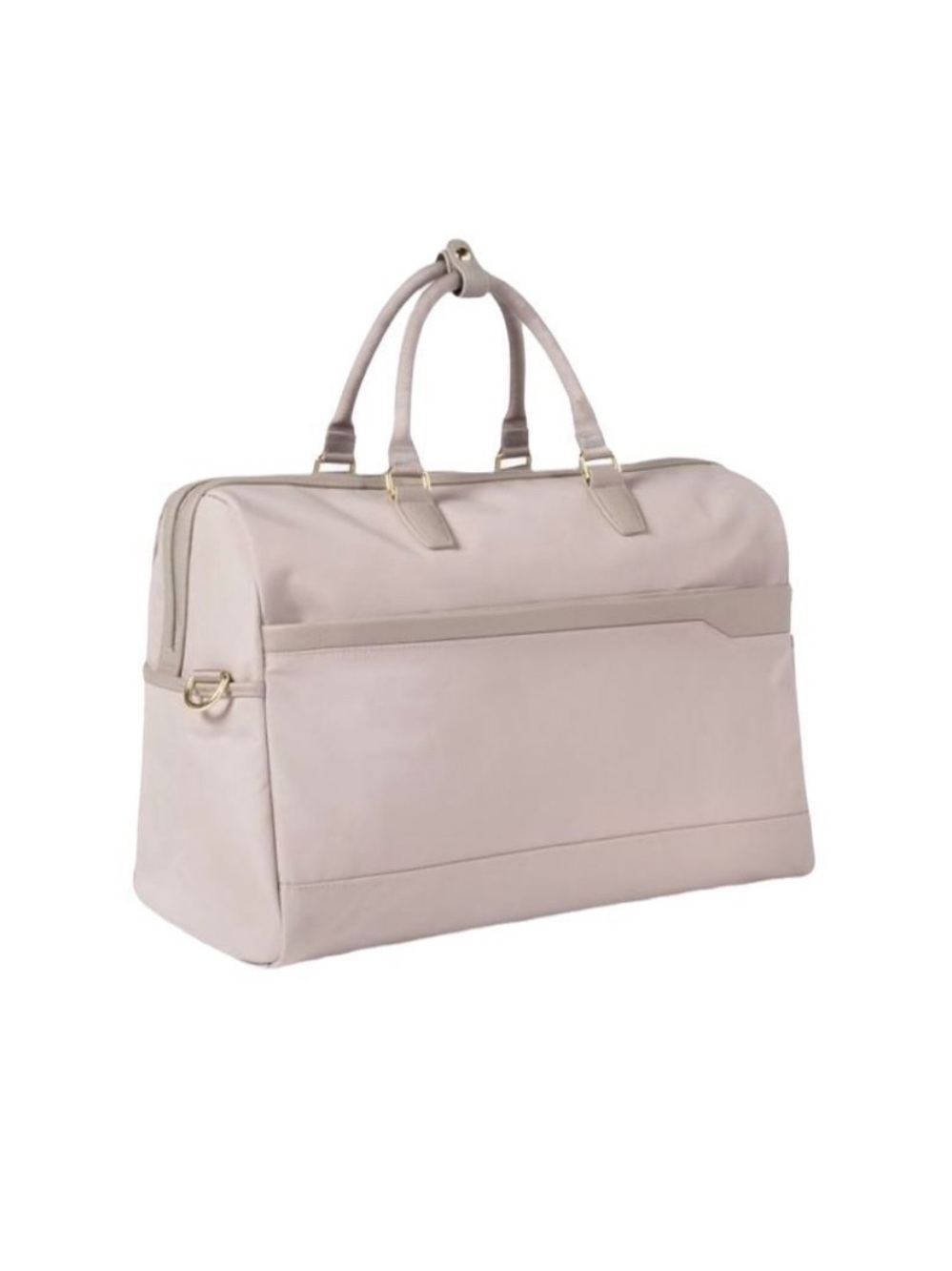 Open Story Weekender Travel Bag in Light Grey